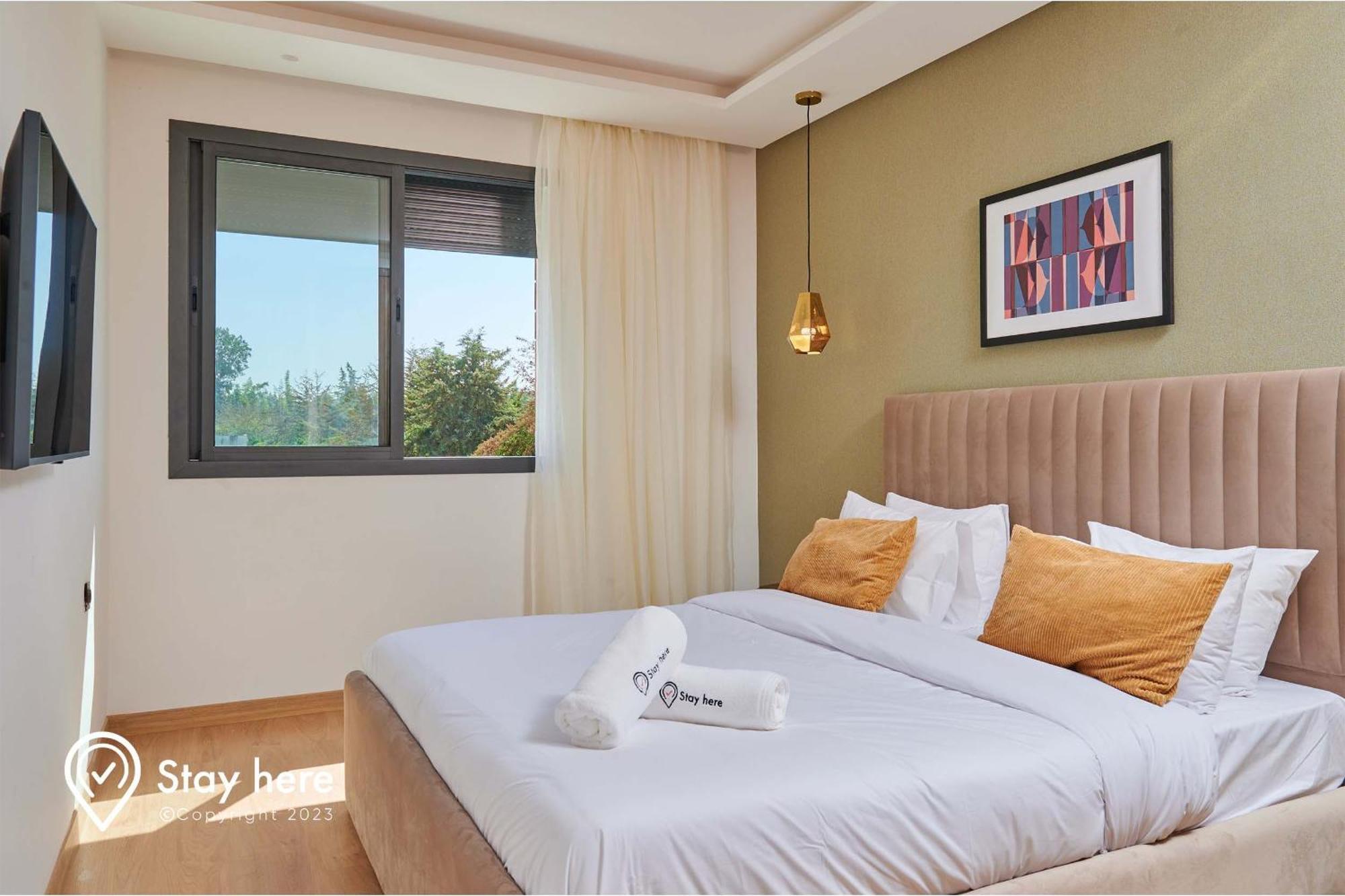 Stayhere Rabat - Hay Riad - Sophisticated Residence Екстериор снимка